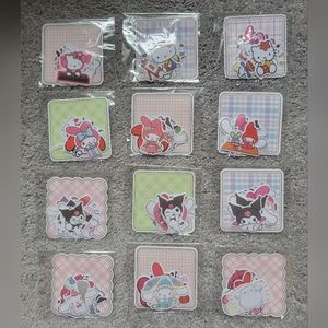 Sanrio Characters Stickers Set